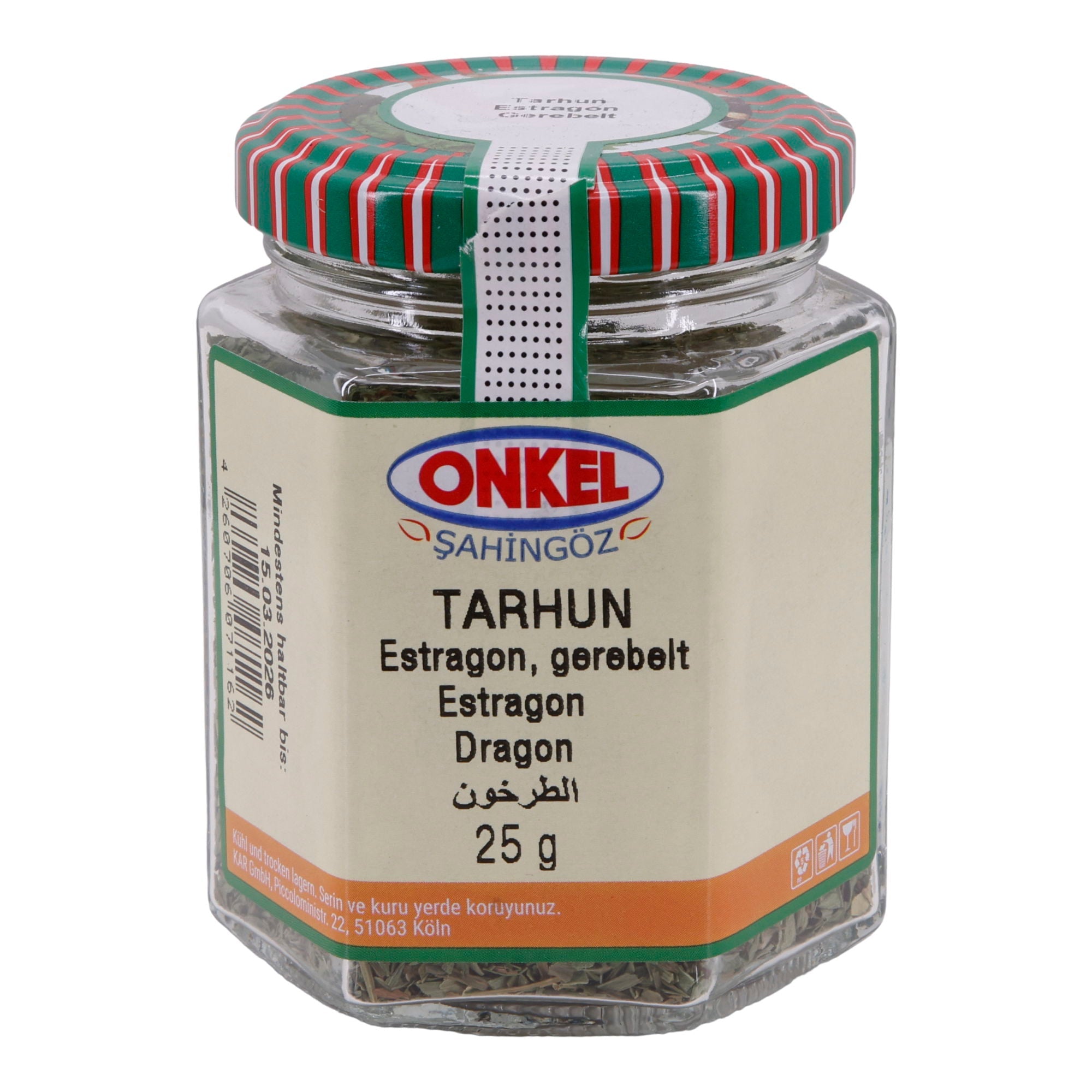 Estragon Onkel Şahingöz | Tarhun | Gerebelt | 25g - Taste Your World